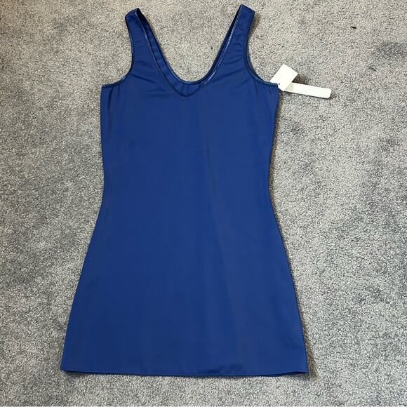 Lindsey Roscoe Farr West Tank Dress Womens Size S Blue Sports Motion Summer NWT - Picture 9 of 9